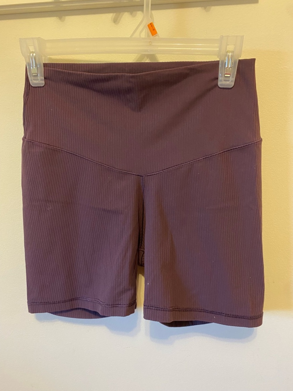 Aerie Offline Real Me Xtra bike shorts high rise 5” inseam size large plum